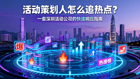 深圳活動策劃公司如何迅速響應市場