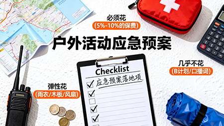 戶外活動(dòng)策劃必修課：活動(dòng)應(yīng)急預(yù)案