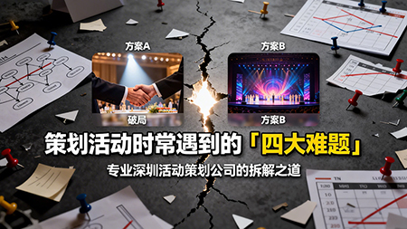 直擊痛點(diǎn)！策劃活動(dòng)時(shí)常遇到的幾大難題